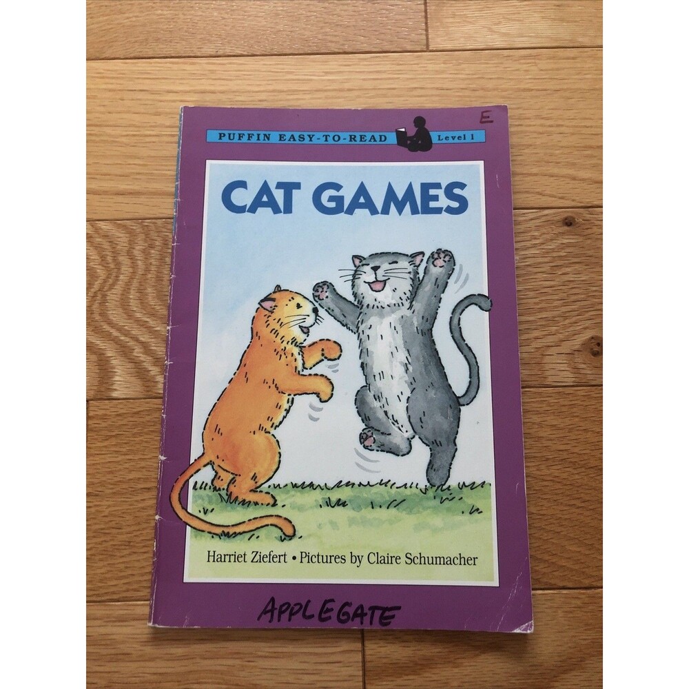 Cat Games: Level 1 (Easy-to-Read, Puffin) Ziefert, Harriet paperback Used - VG‎